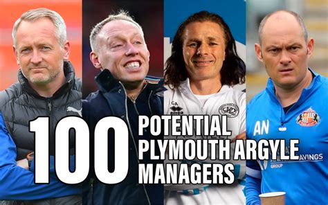 100 Potential Plymouth Argyle Managers: The Experienced – Argyle Life