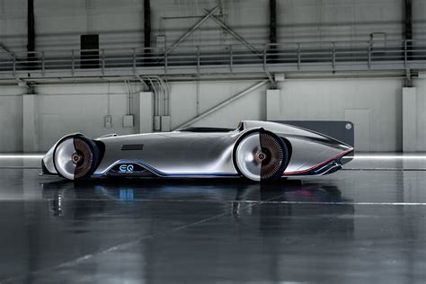 Mercedes Benz Vision Eq Silver Arrow Concept Car Body Design