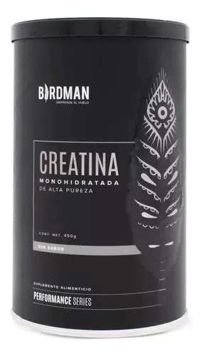 Creatina Monohidratada Pura 90 Serv 450g Birdman En Venta En