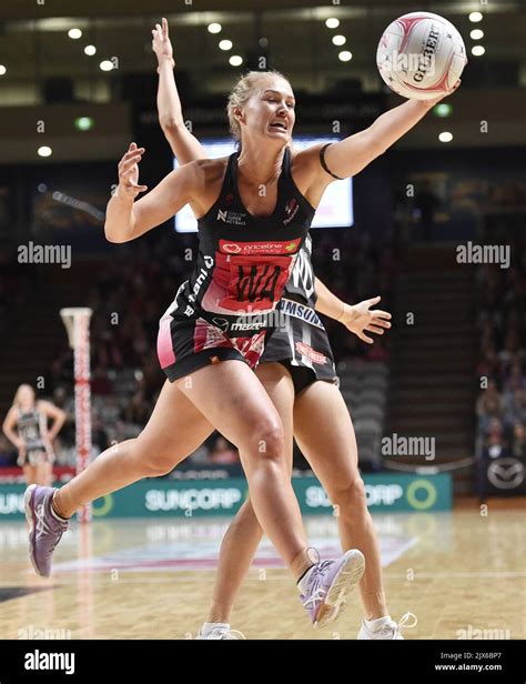 Chelsea Pitman Of The Thunderbirds During The Round Super Netball