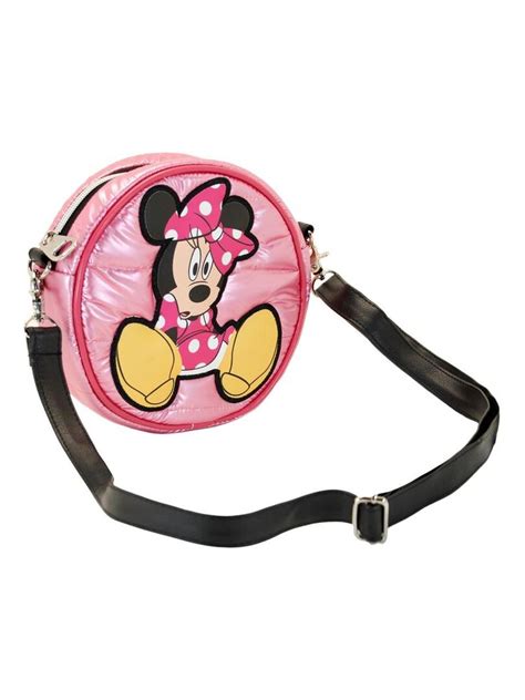 Sac Bandouli Re Rond Padding Disney Minnie Mouse Shoes Rose