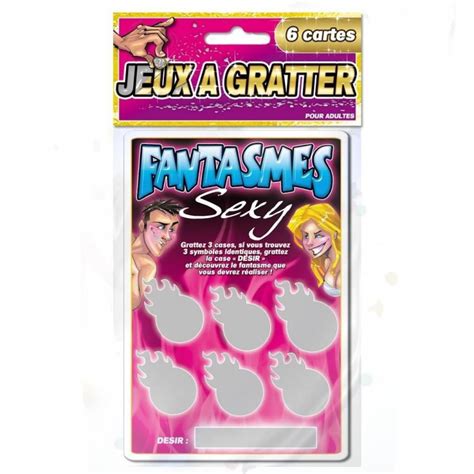 Jeu à Gratter Pour Adultes Fantasmes Sexy