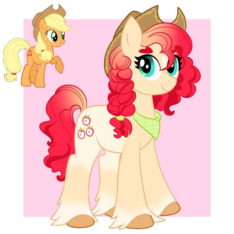 Applejack Redesign By Cckittycreative On Deviantart