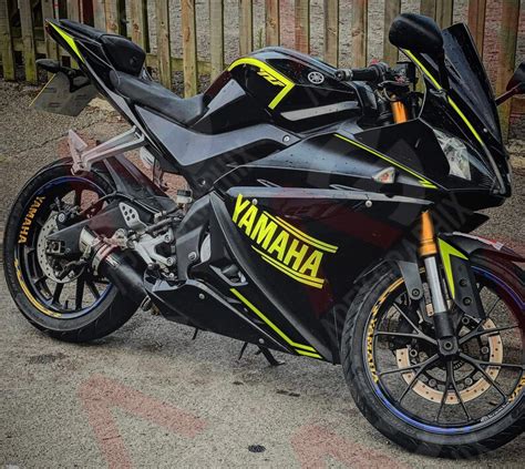 Yamaha Yzf R Decal Sticker Full Body Kit Etsy Uk