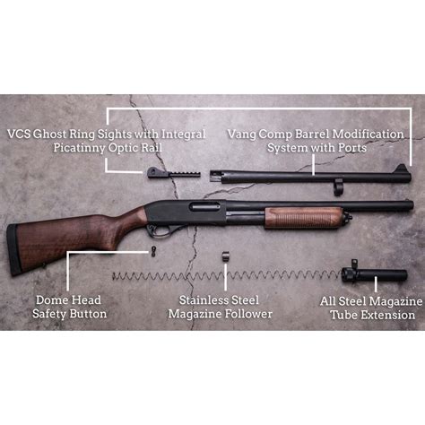 Remington 870 Full Tactical Upgrade Service Vang Comp