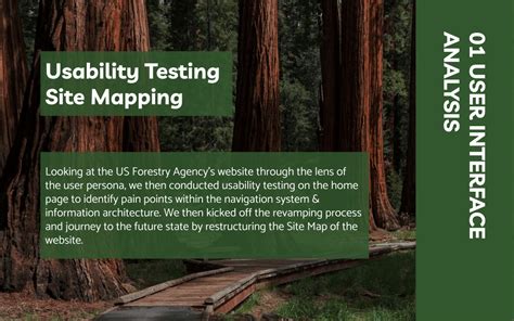 Us Forestry Service Case Study On Behance