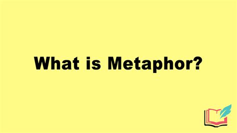 What Is A Metaphor Definition Examples Of Literary Metaphors