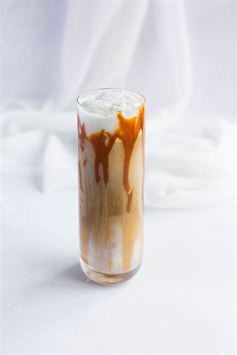 Skinny Iced Caramel Macchiato Recipe Wicked Spatula Artofit