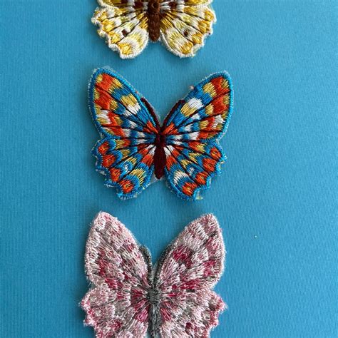Sew On Butterfly Applique Etsy