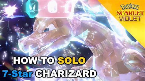 How To SOLO Charizard The Unrivaled In Pokemon Scarlet And Violet YouTube