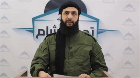 Syria Hts Leader Jolani Calls For Unity Among Rebels