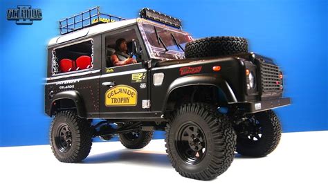 Rc Adventures Rc4wd Gelände Ii 4x4 Truck Kit Wdefender D90 Body Set Build Video Pt5 Youtube