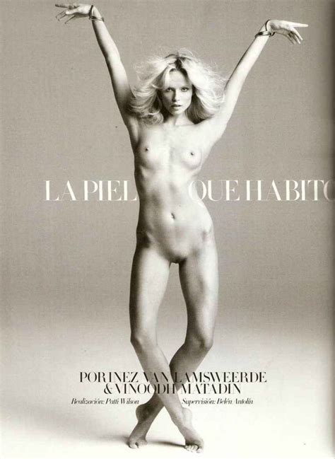 Natasha Poly Nue Dans Vogue Olympine