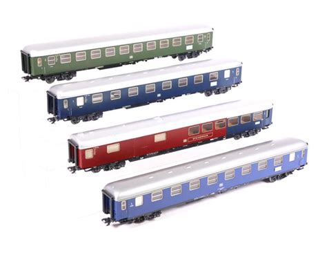 M Rklin H Model Train Passenger Carriage Four Carriages Db