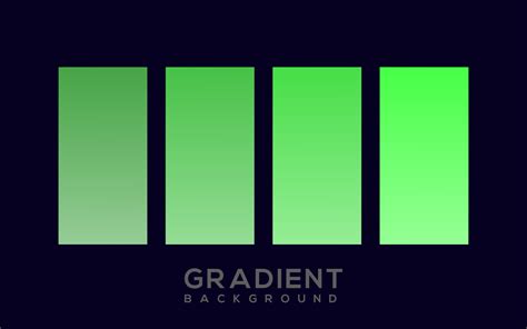 Green Gradient Background Vector Set Templatemonster