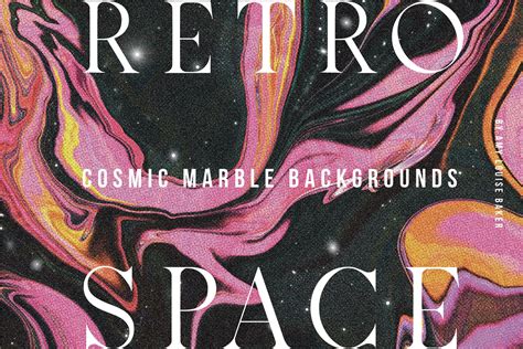 Retro Space Backgrounds | Creative Market