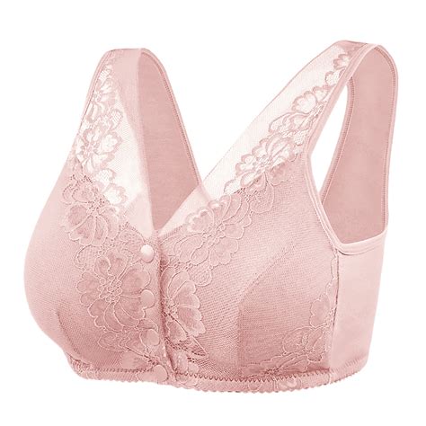 Comfortable Daisy Bra For Seniors 2024 New Front Closure Button