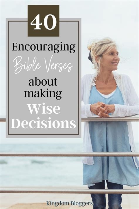 Bible Verses About Making Decisions