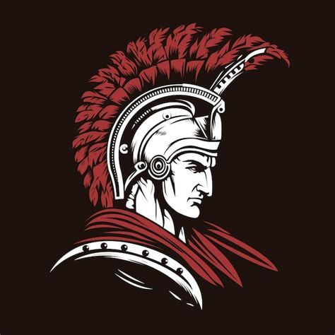 Premium Vector Roman Centurion Illustration