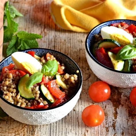 Insalata Di Grano Saraceno Con Verdure Alternativa All Insalata Di Riso