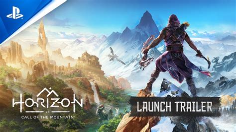 Horizon Call Of The Mountain Launch Trailer Ps Vr Games Youtube