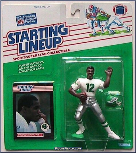 Randall Cunningham Starting Lineup Football 1989 Series Kenner