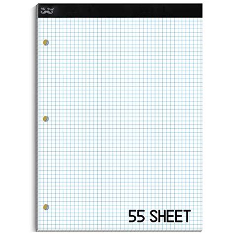 Mr Pen Engineering Paper Pad Graph Paper 5x5 5 Squares Per Inch