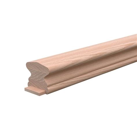 EVERMARK Stair Parts 6510 8 Ft Unfinished Red Oak Plowed 1 3 4 In