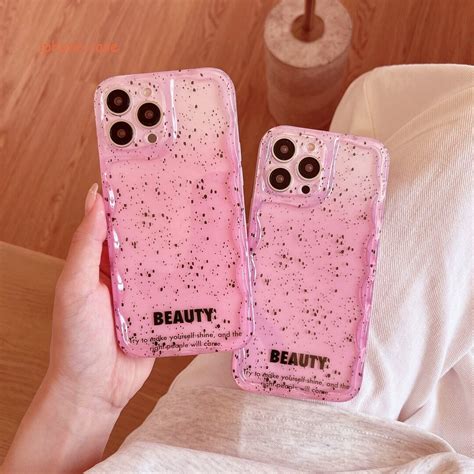 Simple Black Spot Cute Pink Phone Case for Iphone 14 13 12 11 - Etsy