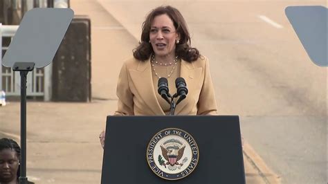 Kamala Harris Marks Bloody Sunday Anniversary In Selma Abc7 Los Angeles