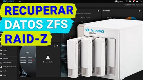 Guía completa Cómo recuperar datos de una matriz RAID z en TrueNAS