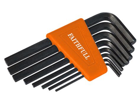 Hex Key Set Of 8 Metric Short Arm