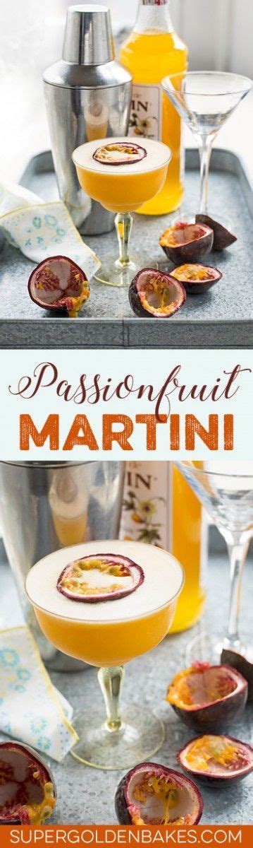 Passionfruit Martini A Refreshing And Tangy Cocktail Passiofruit