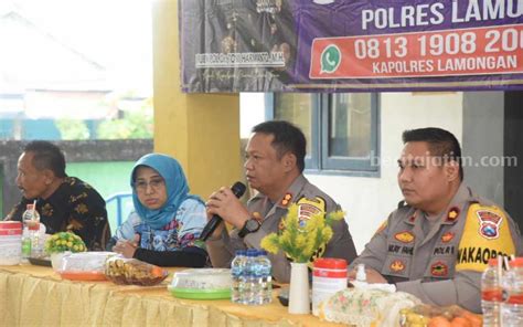 Jumat Curhat Polres Lamongan Serap Aspirasi Warga