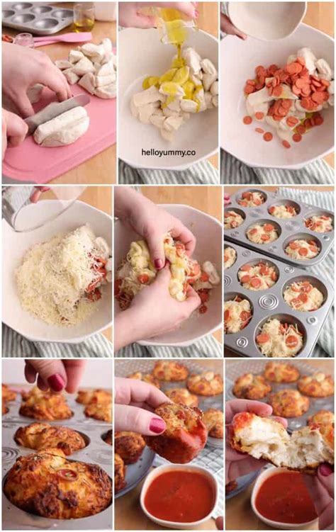 Pull Apart Pizza Muffins A Fun Twist On Pizza