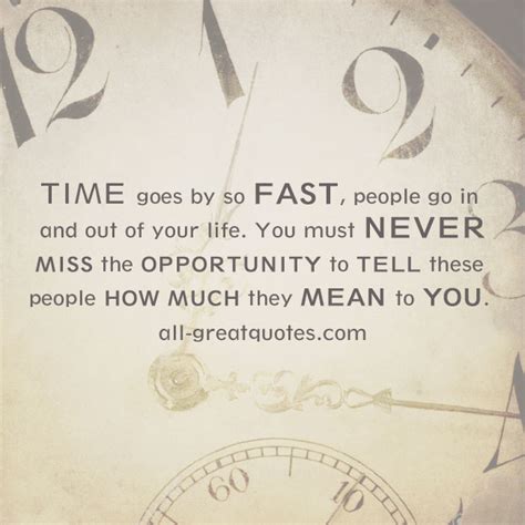 Life Goes By Fast Quotes Quotesgram