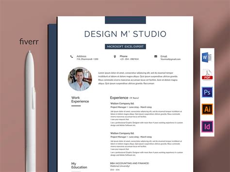 Resume And Cover Letter On Behance