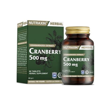 Nutraxin Cranberry Mg Tablet