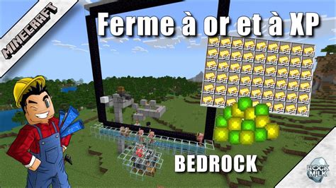 TUTO Ferme à Or et à XP Minecraft Bedrock 1 20 YouTube