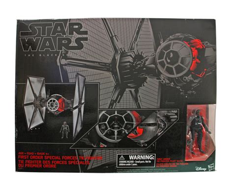 STAR WARS FIRST ORDER SPECIAL FORCE TIE FIGHTER DELUXE THE BLACK