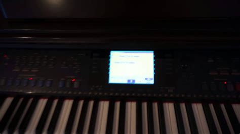 Yamaha Clavinova Cvp105 Youtube