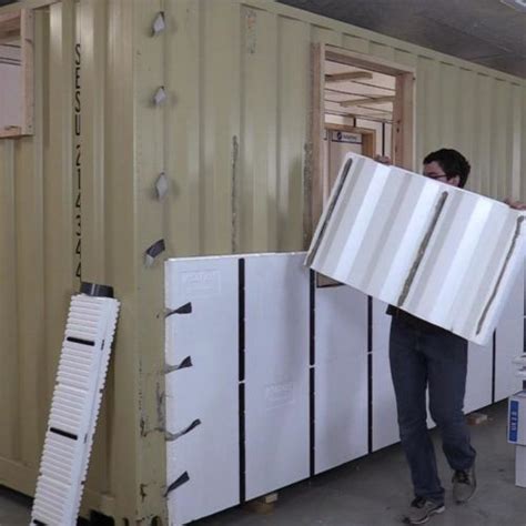 Continuous Insulation Panels For Shipping Containers Insofast