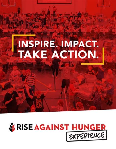 Rise Against Hunger Experience Brochure Pdf