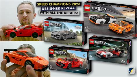 LEGO Speed Champions 2023 March lineup designer reveal