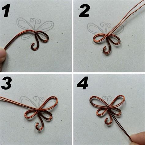 How To Make Butterflies Of The Wire With Their Tutorials Diy Is Fun