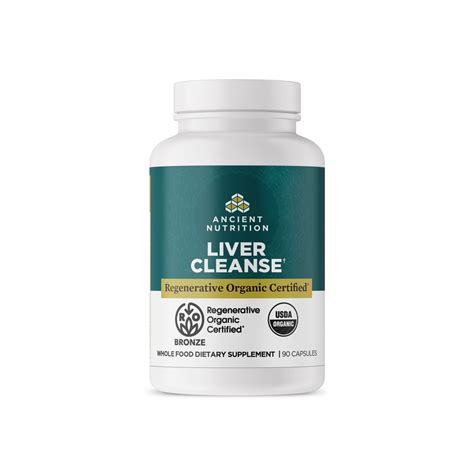 Ancient Nutrition Roc Liver Cleanse Capsules 90 Capsules Vitacost