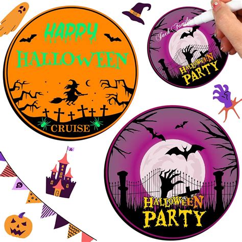 Amazon Chapou 2 Pcs Halloween Cruise Door Decorations Halloween