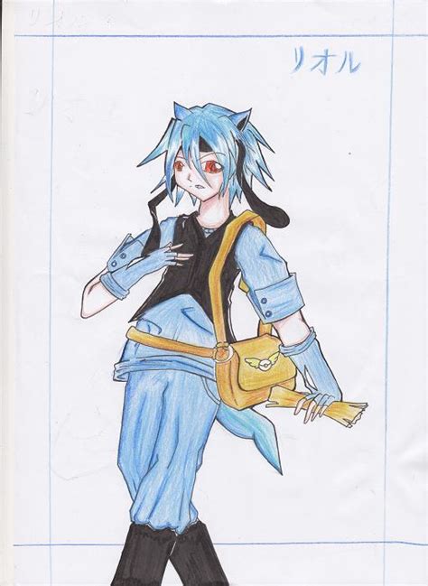 Pmd Gijinka Riolu By Grandtale On Deviantart