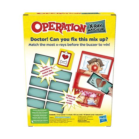 Hasbro Gamesoperation X Ray Match Up