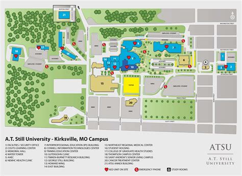 KCOM - Campus Maps